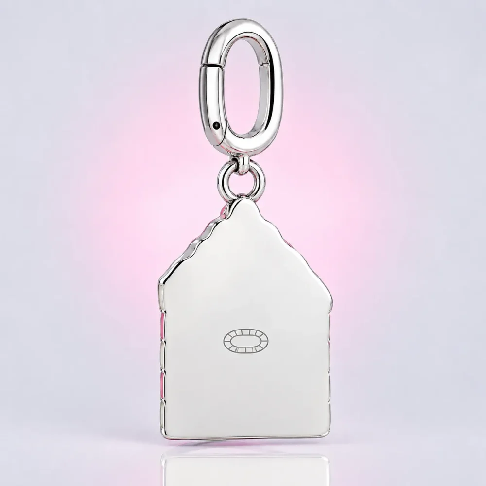 Cake Slice with a Door Charm, back view