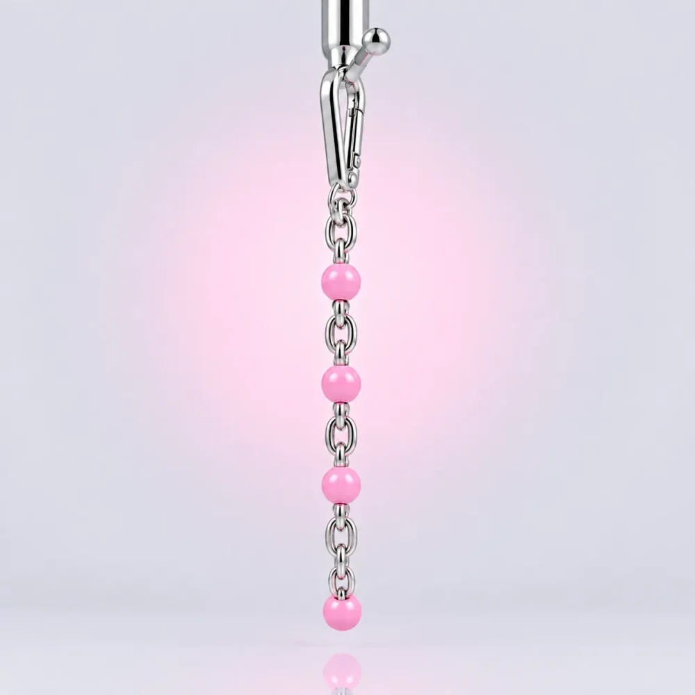Candy Bead Bag Chain, side view