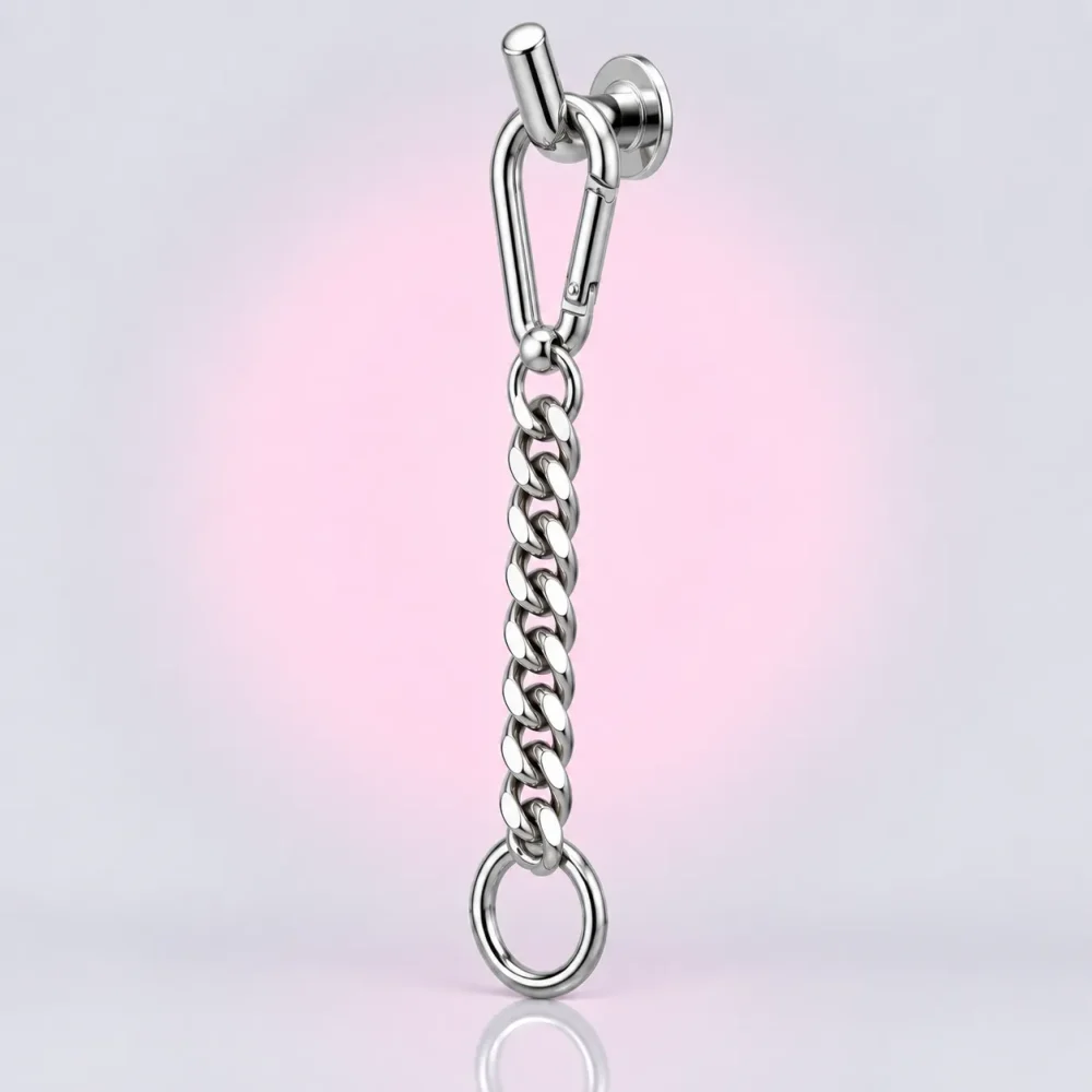 Short Carabiner Bag Chain