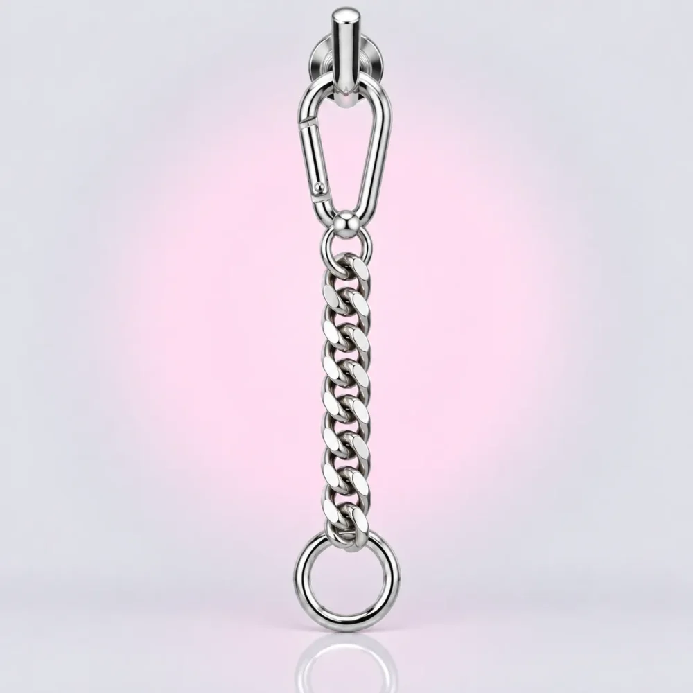 Short Carabiner Bag Chain