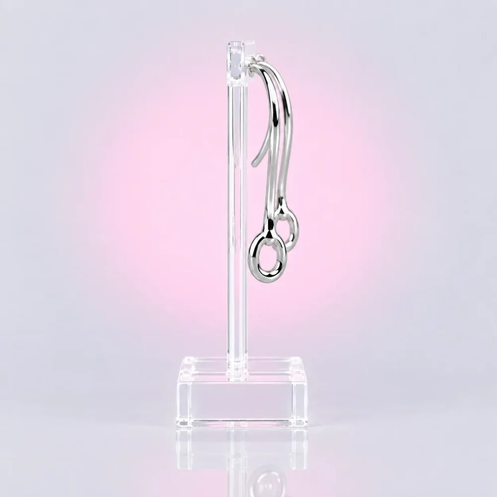 Classic Ear Hook Pair, side view