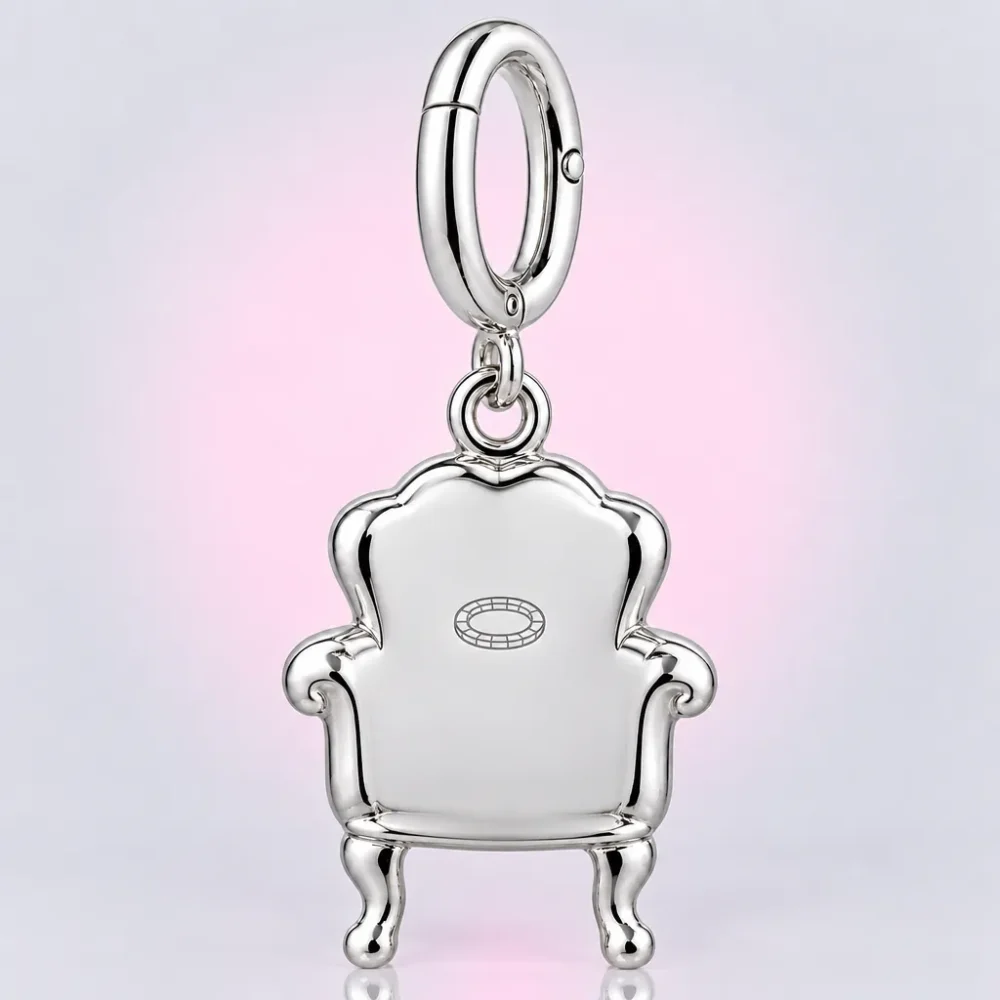 Cloud Armchair Charm, back view