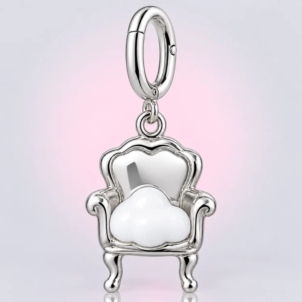 Cloud Armchair Charm, front view