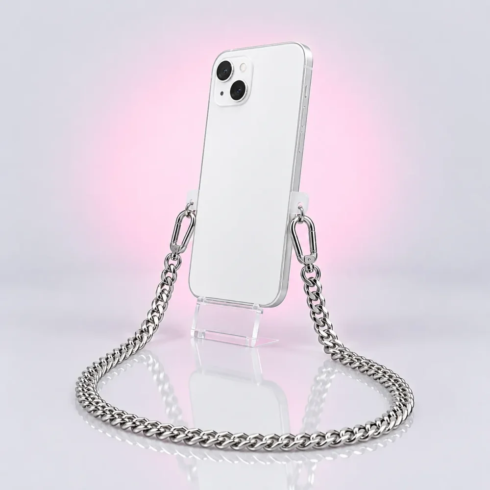 Crossbody Phone Chain, three-quarter view