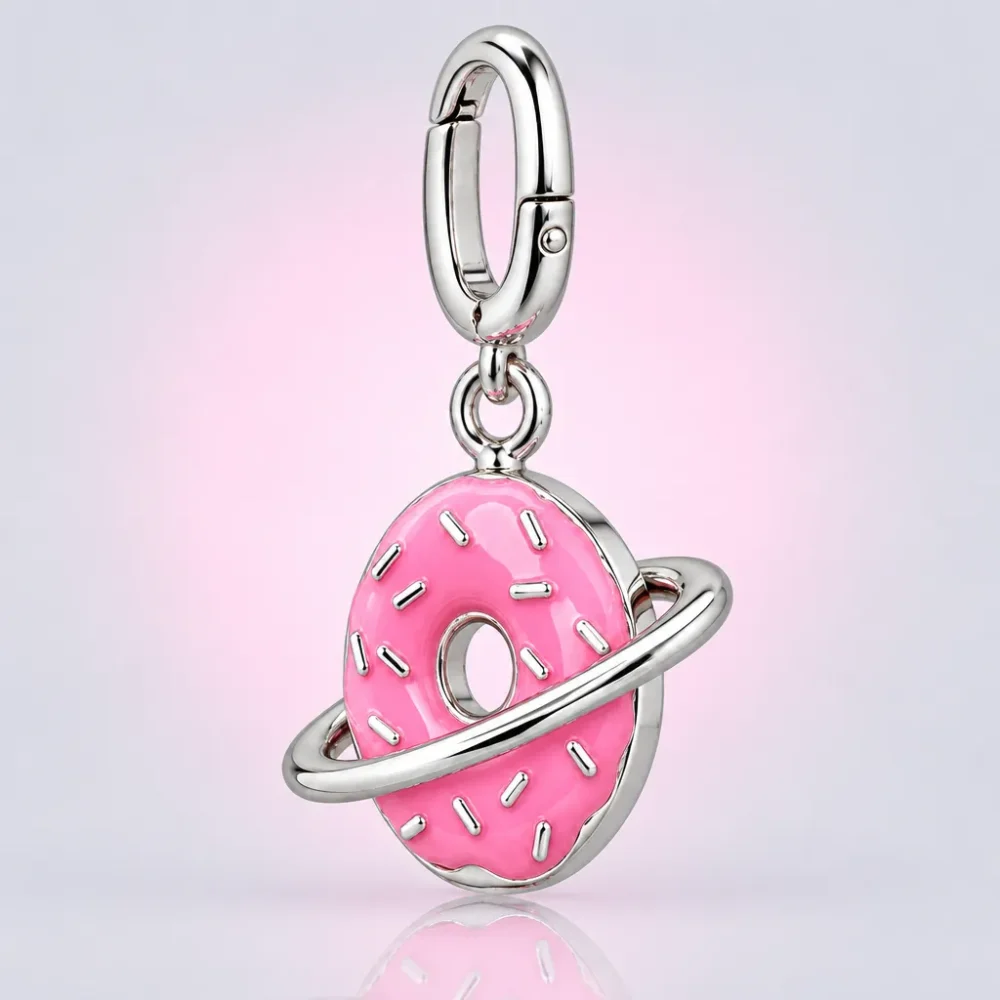 Donut Planet Charm