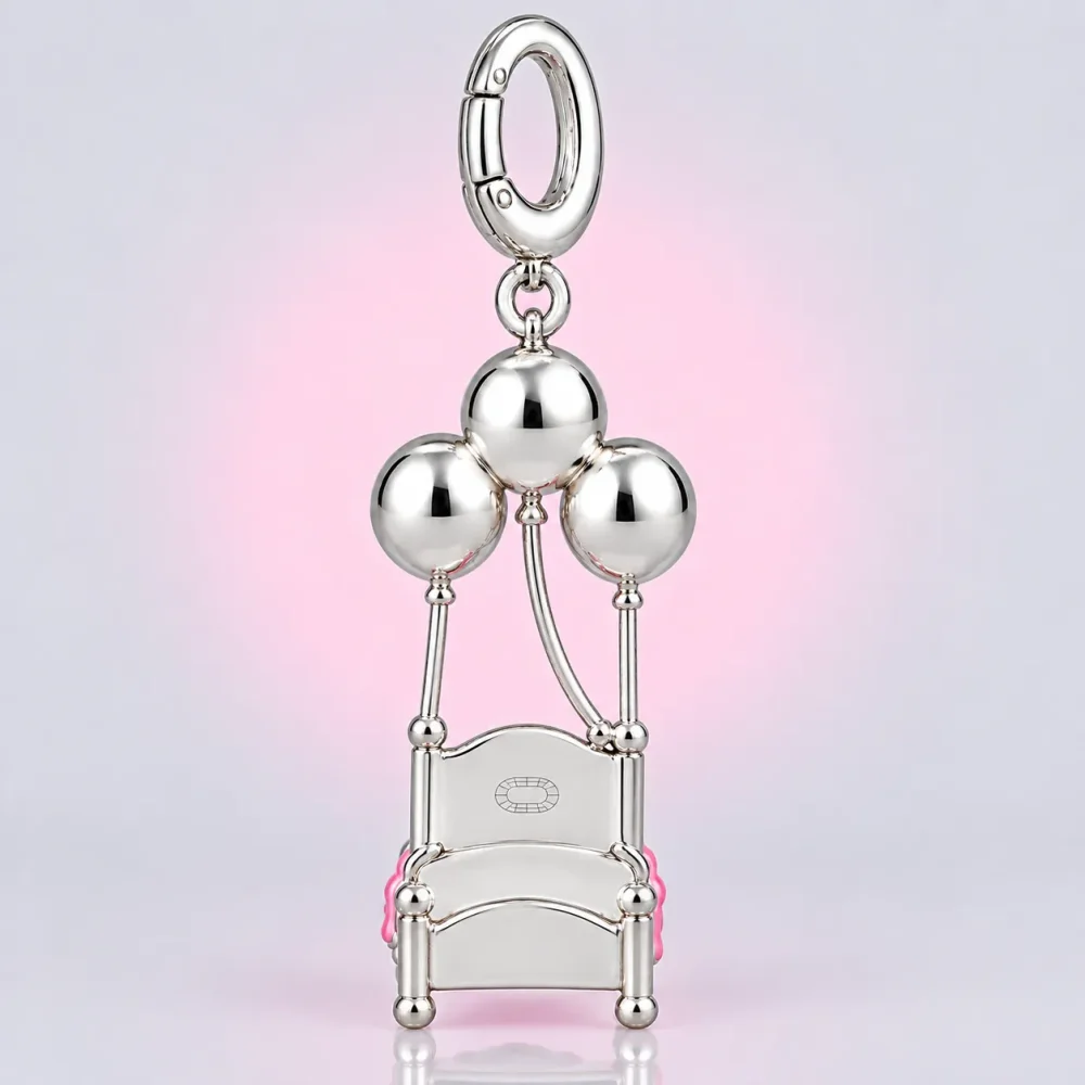 Floating Bed Charm, back view