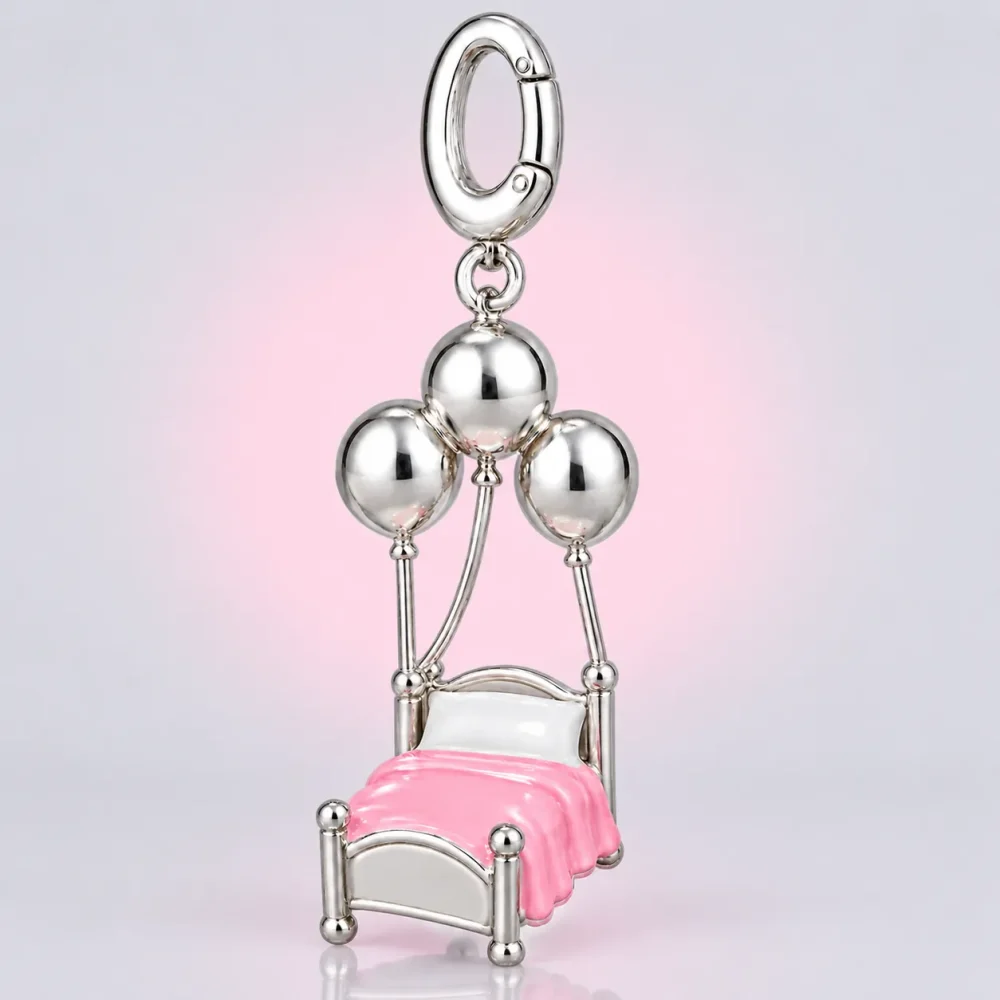 Floating Bed Charm, front view