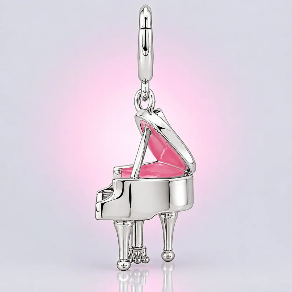 Tiny Grand Piano Charm