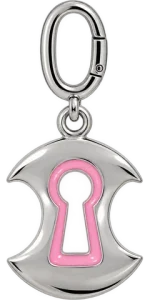 Keyhole Moon Charm