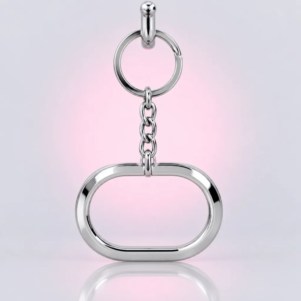 O-Ring Key & Bag Chain, front view