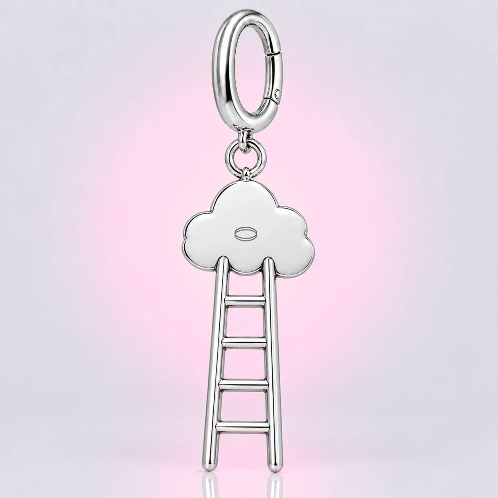 Ladder to a Cloud Charm, back view
