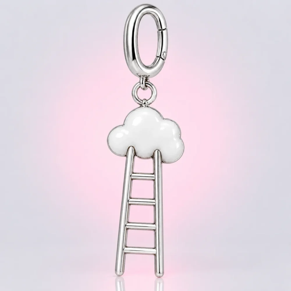 Ladder to a Cloud Charm, front view