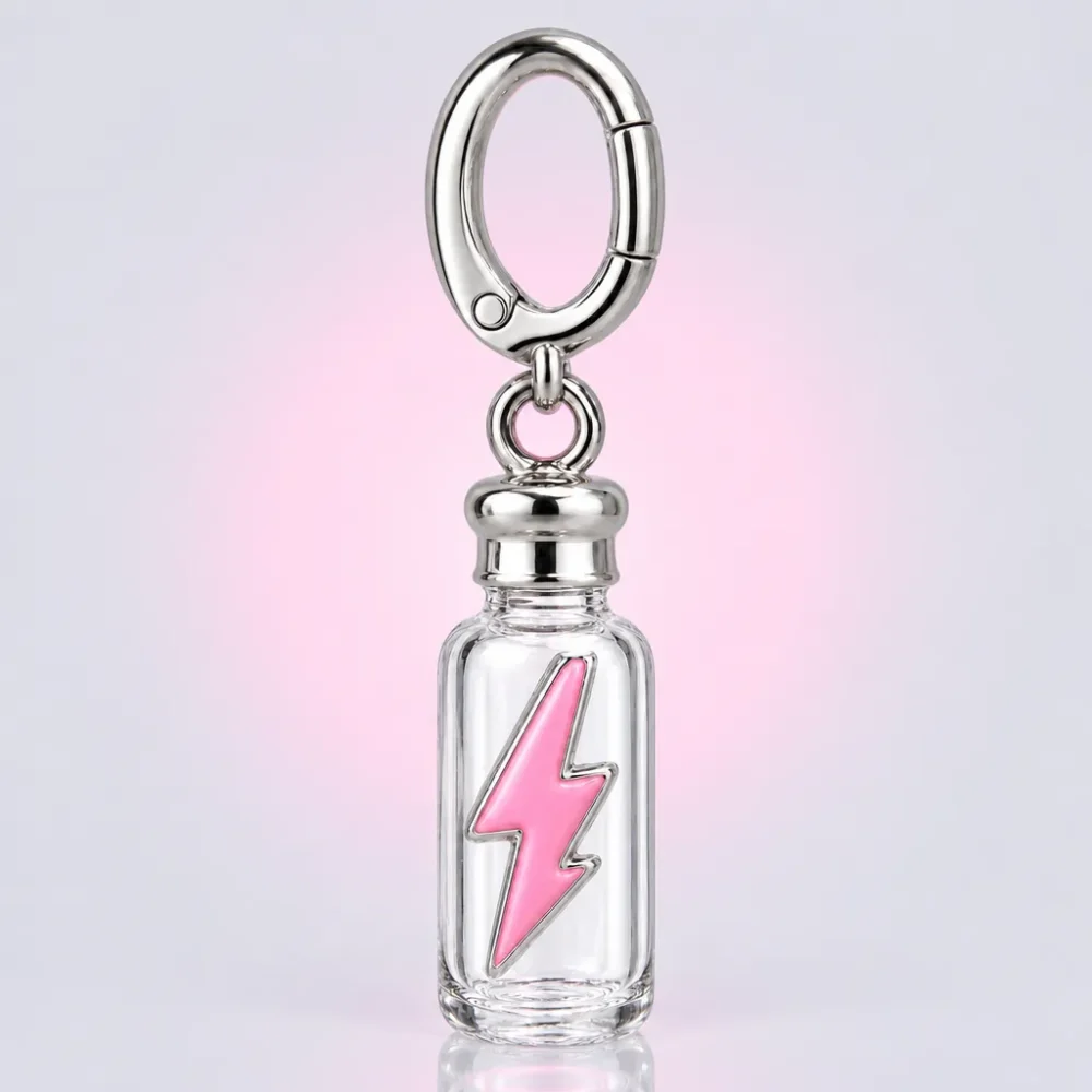 Lightning in a Bottle Charm, front view