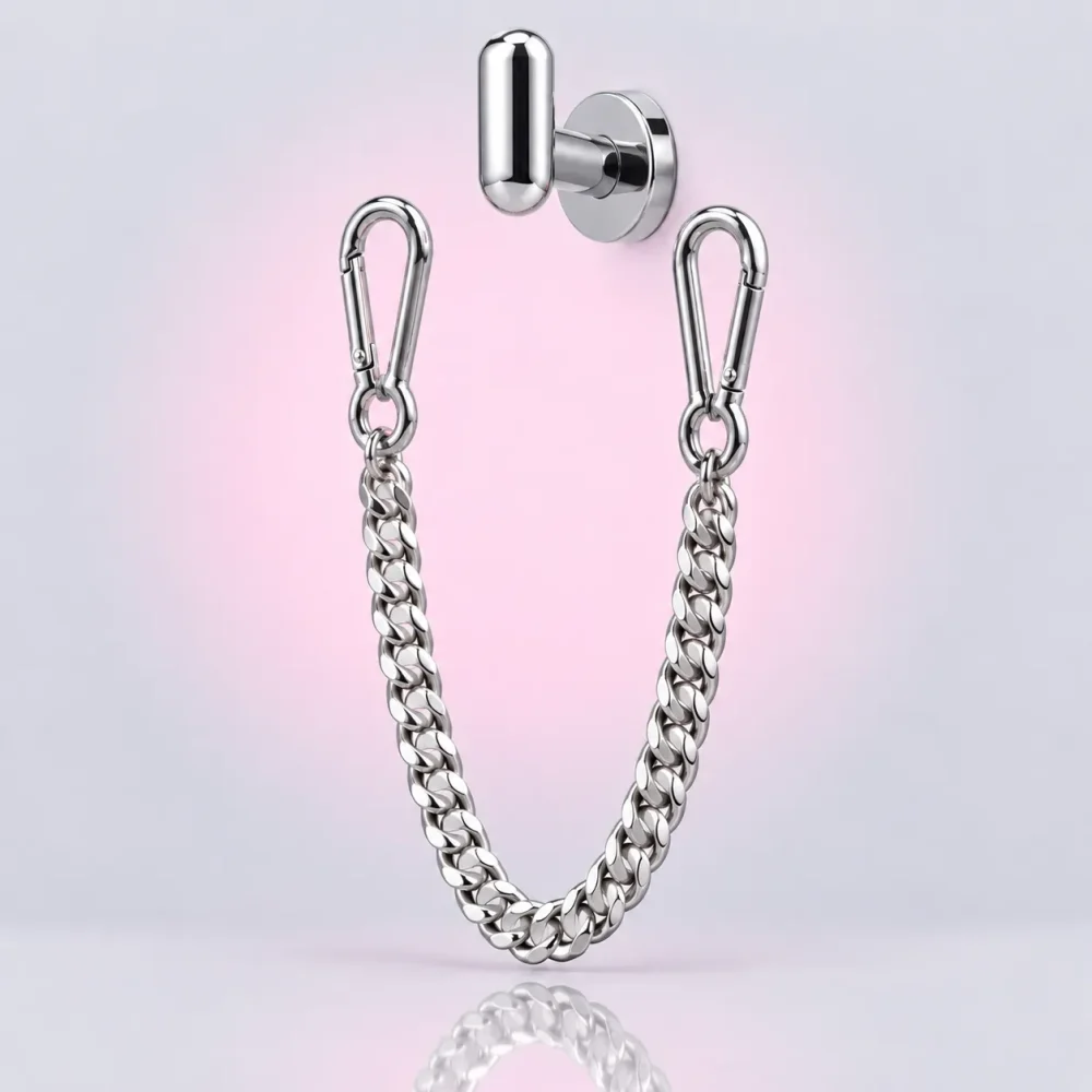 Long Curb Bag Chain