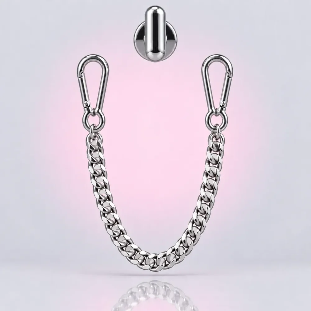 Long Curb Bag Chain