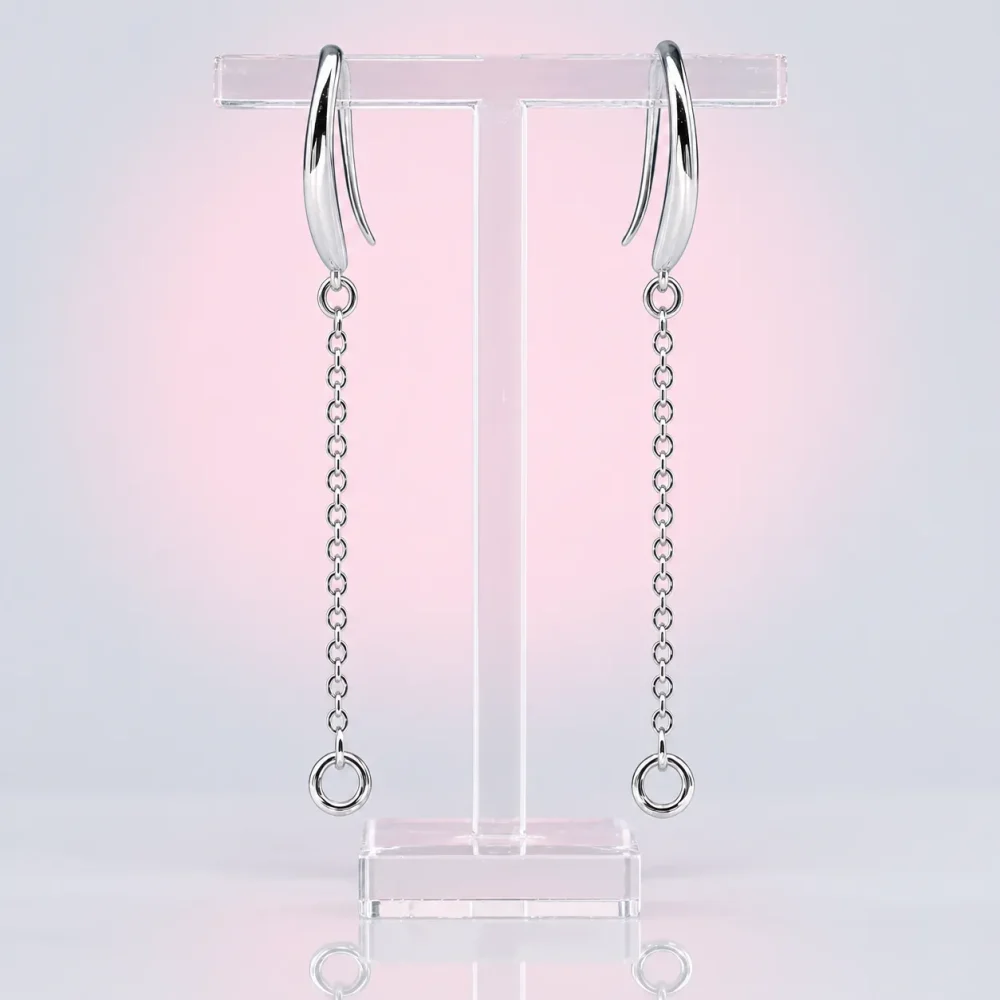 Long Drop Hook Pair, front view