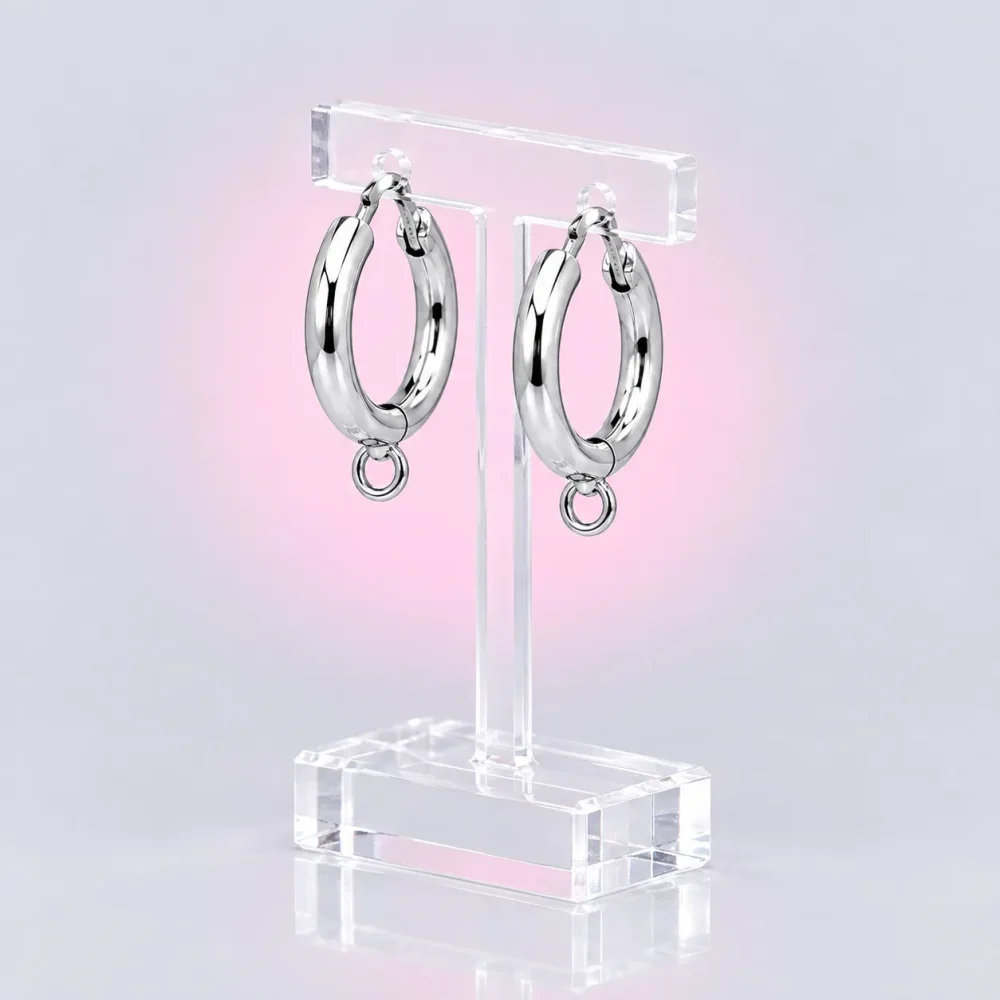 Mini Hoop Pair with Loop