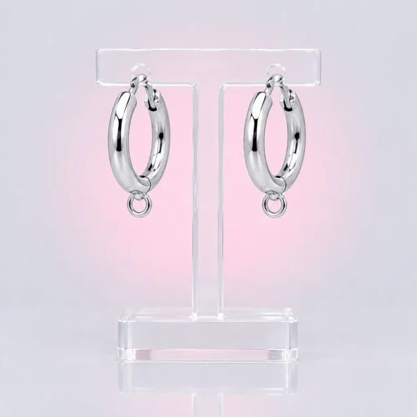 Mini Hoop Pair with Loop