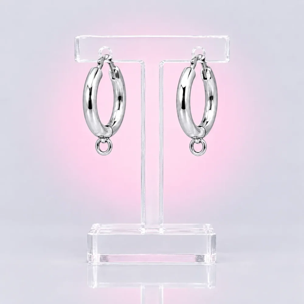 Mini Hoop Pair with Loop