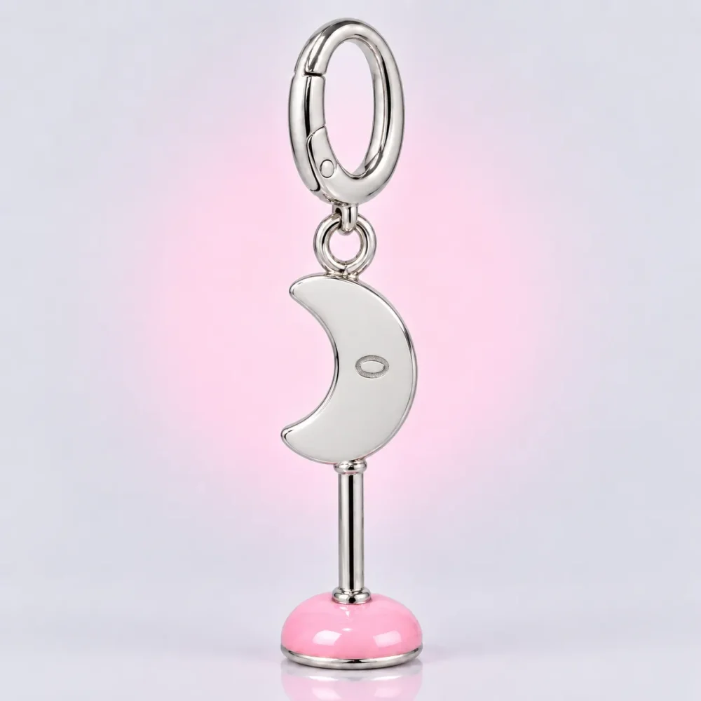 Moon Lamp Charm, back view