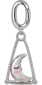 Moon on a Swing Charm