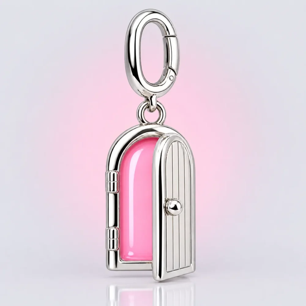 Open Door Charm, front view