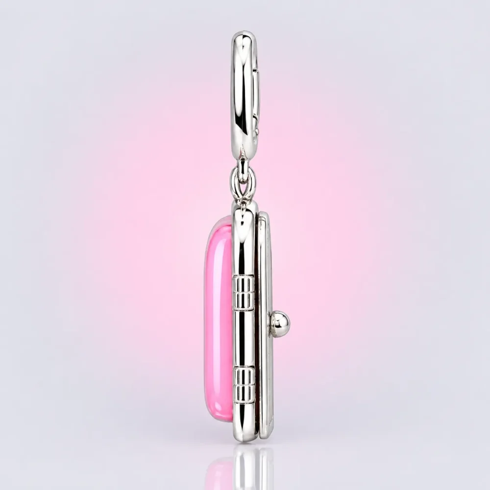 Open Door Charm, side view