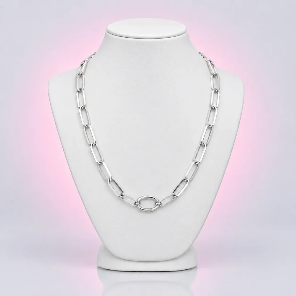Paperclip Chain Necklace
