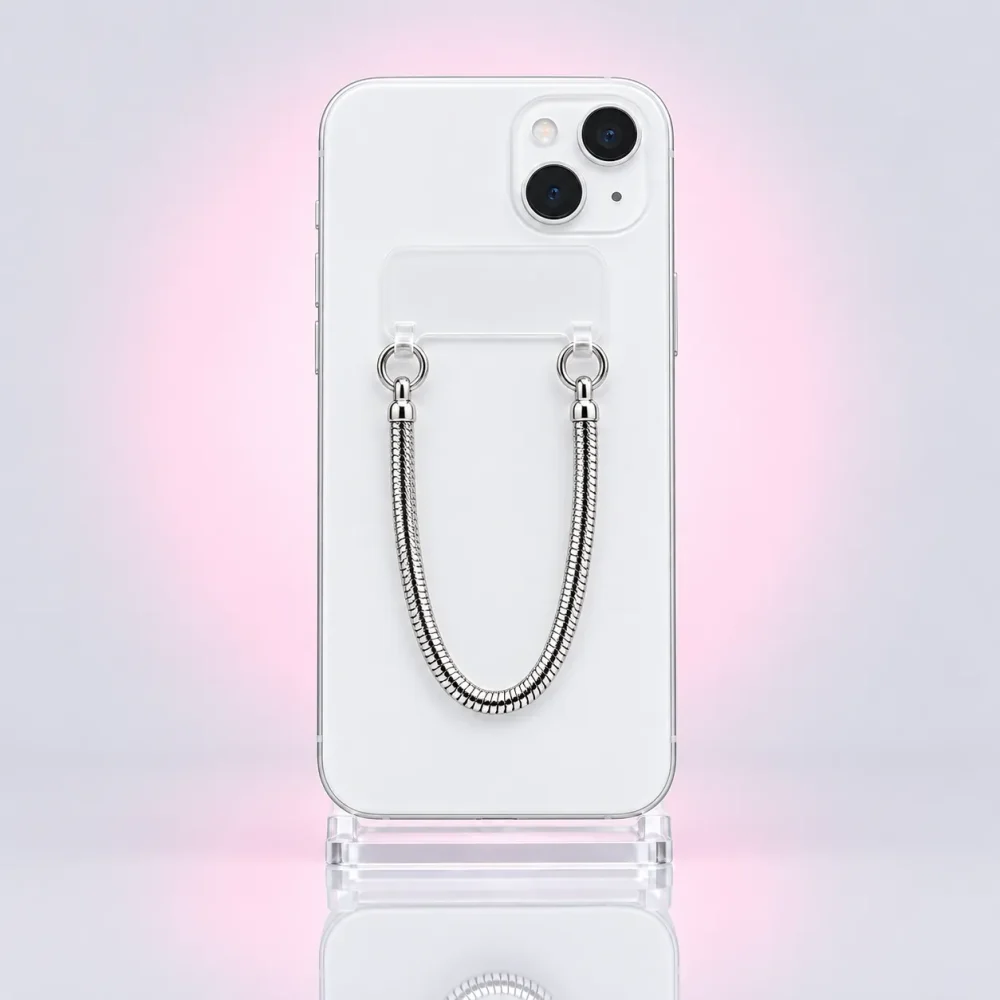 Short Snake Phone Strap, back view