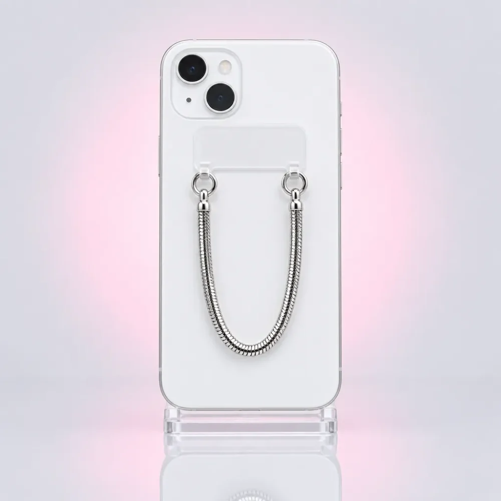 Short Snake Phone Strap, front view