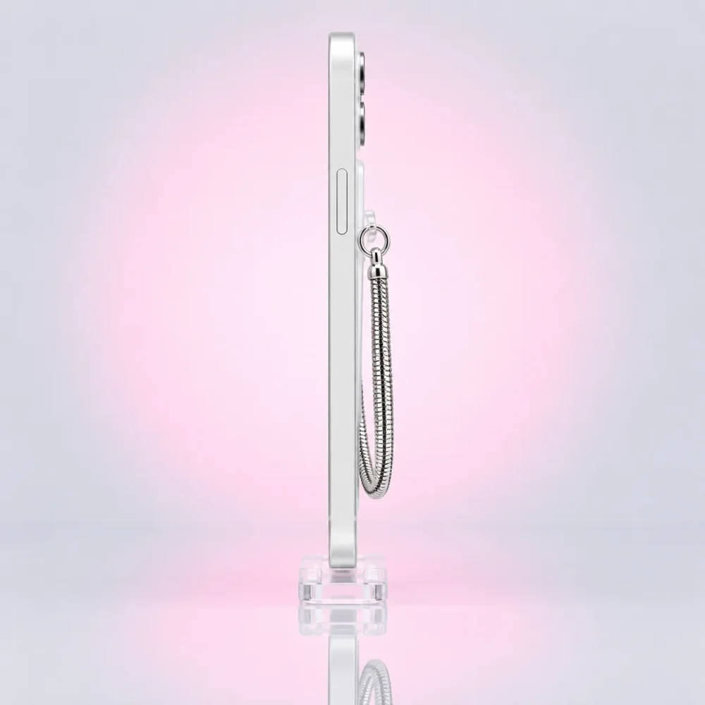 Short Snake Phone Strap, side view
