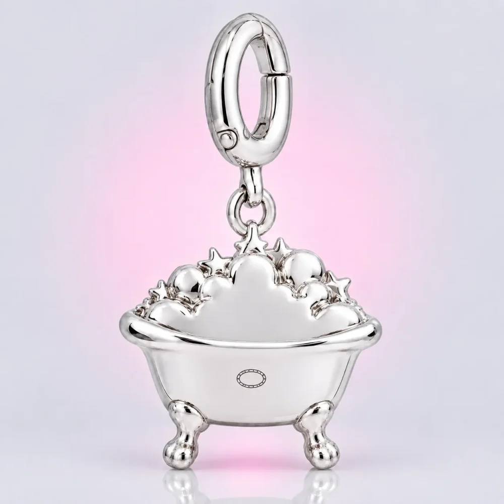 Bath of Stars Charm, back view