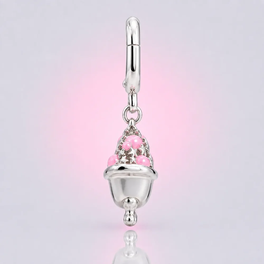 Bath of Stars Charm, side view