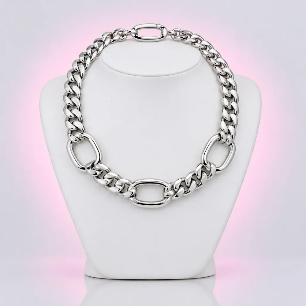 O-Station Necklace, front view