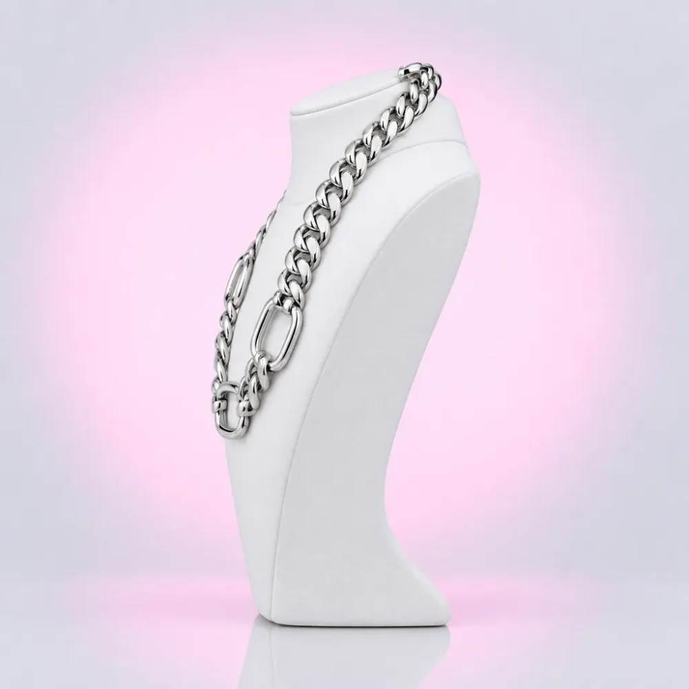 O-Station Necklace, side view