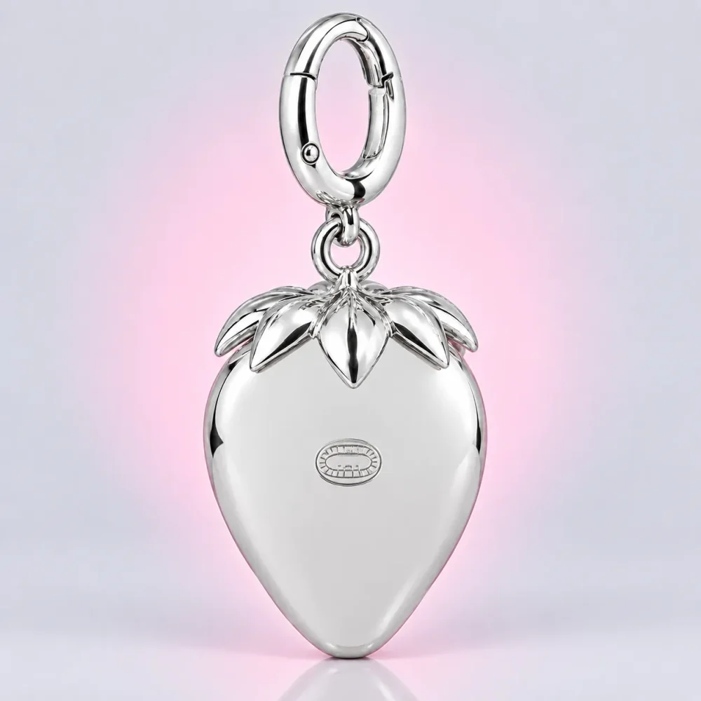 Strawberry House Charm, back view