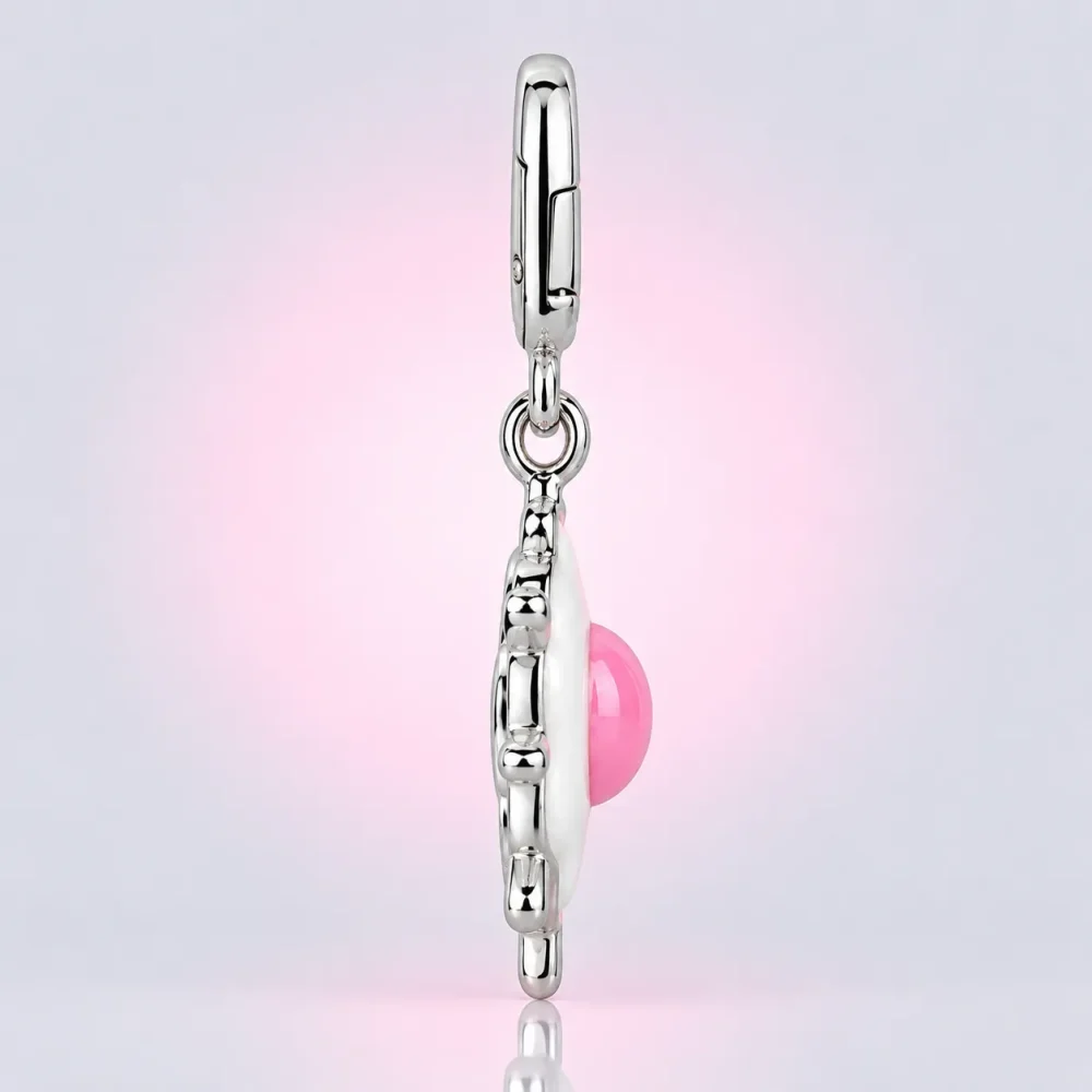 Sunny Egg Charm, side view
