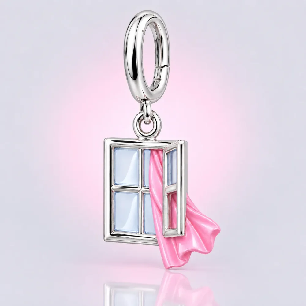 Window with a Breeze Charm