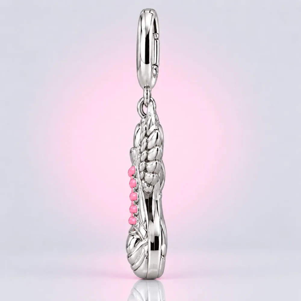 Winged Shoe Charm