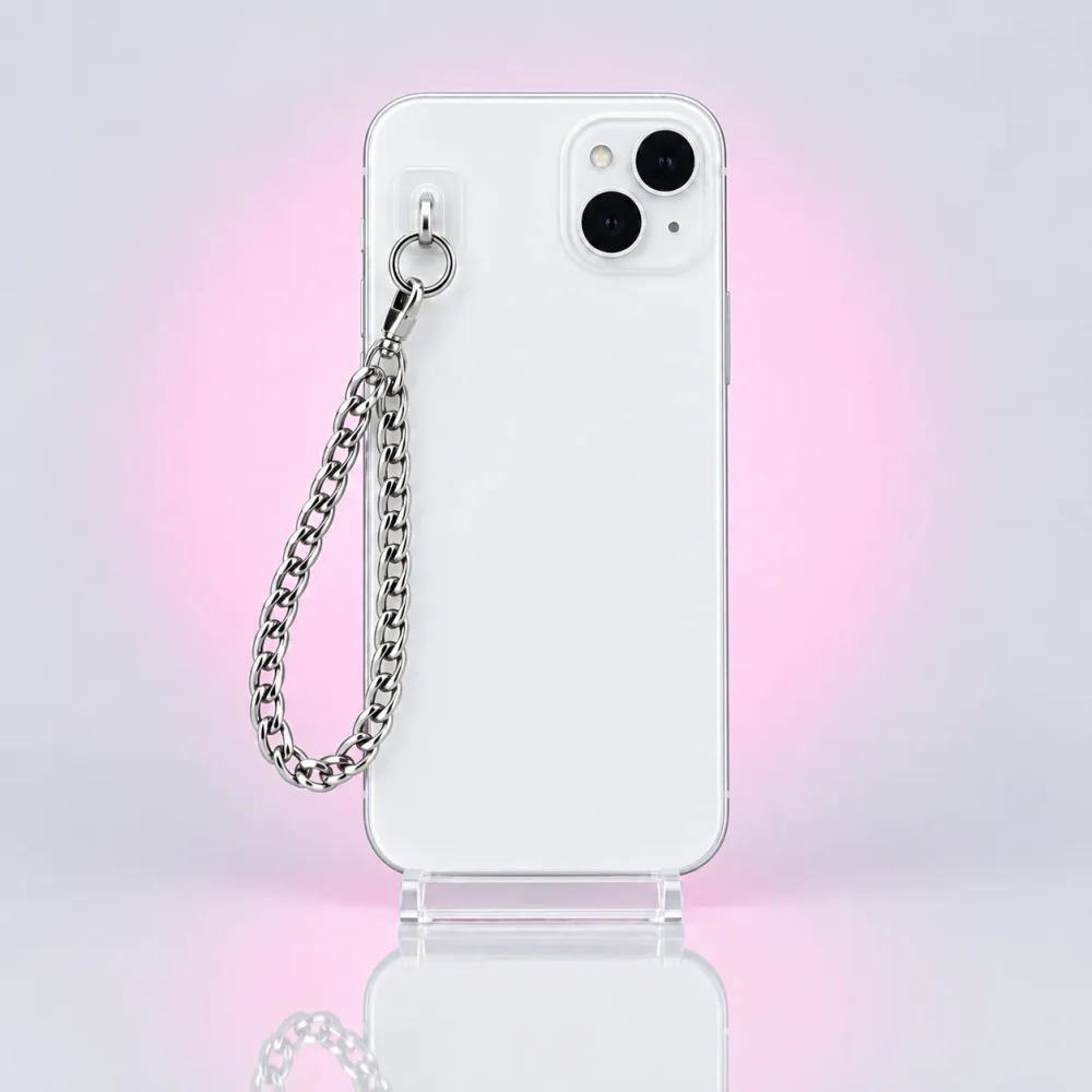 Wrist Loop Phone Chain, back view