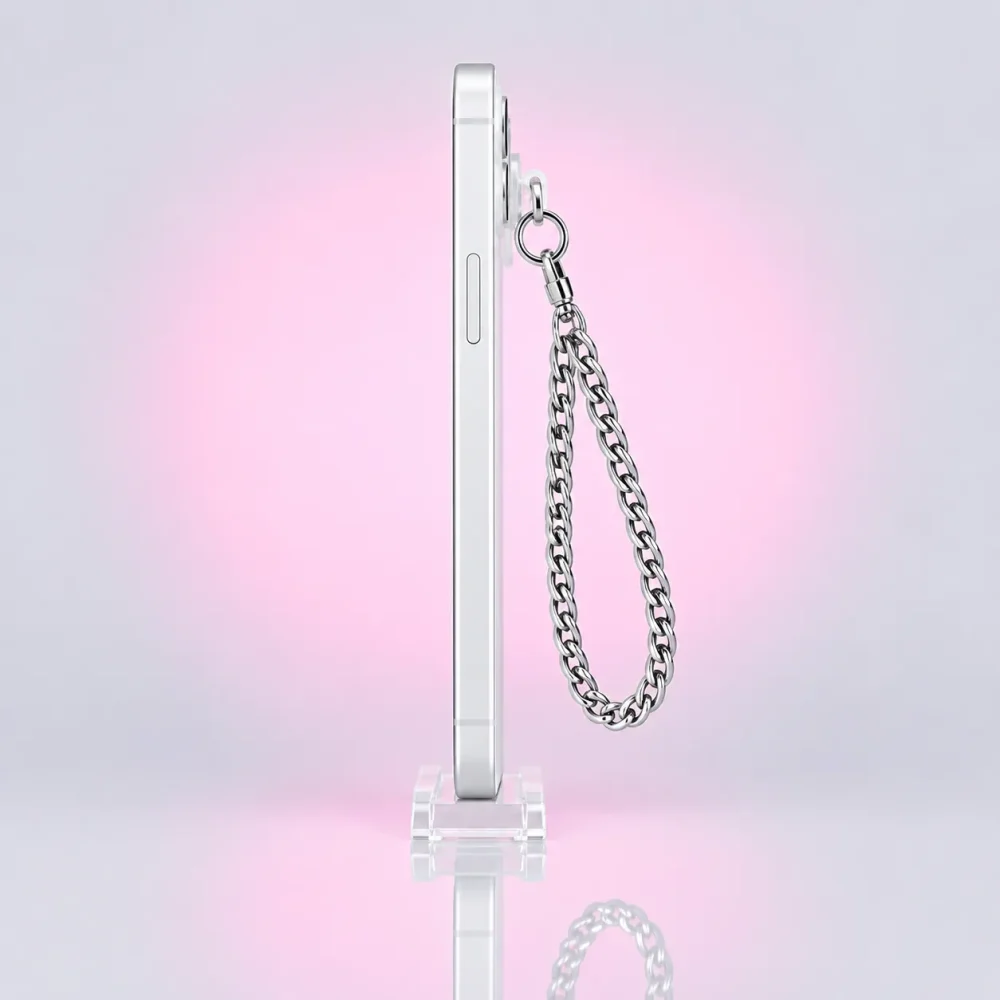 Wrist Loop Phone Chain, side view